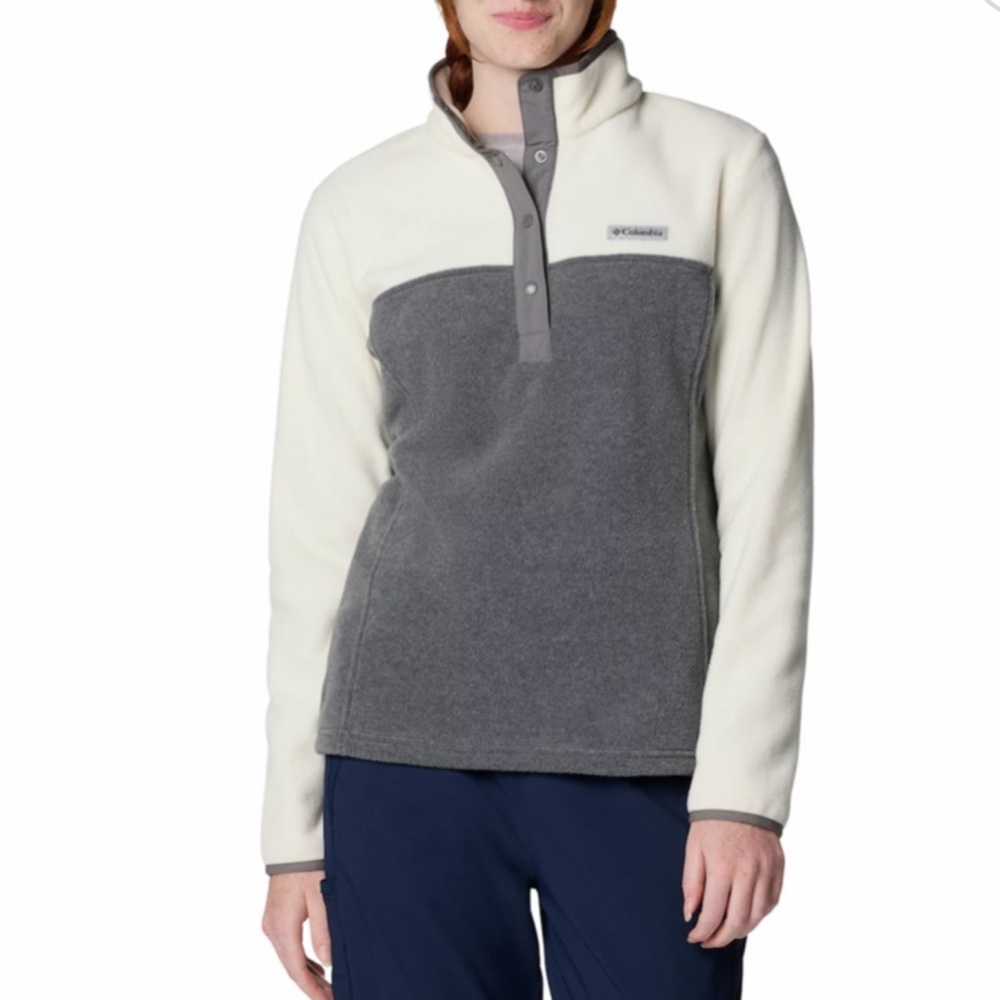 Women's Columbia Benton Springs 1/2 Snap Pullover size small NWOT
